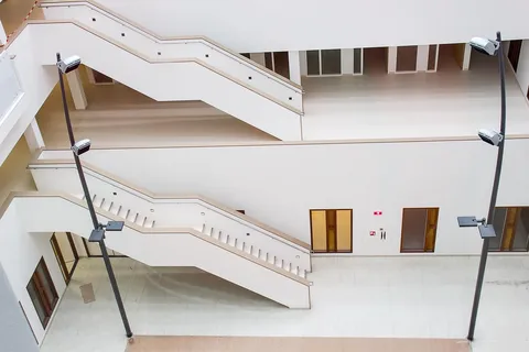 Stiegenhaus einer Wohnanlage