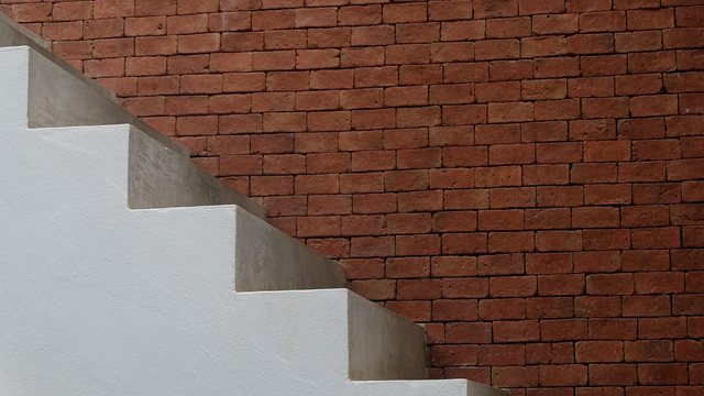 Gepflegtes Stiegenhaus in einem Wohnhaus