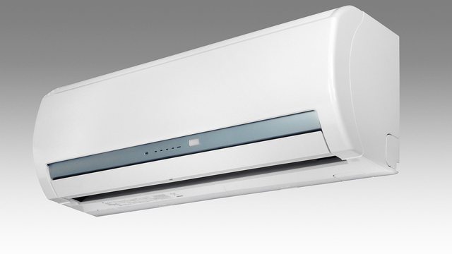 Innengerät einer Klimaanlage an der Wand